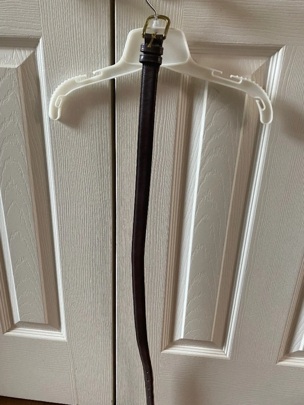 Coach leather belt